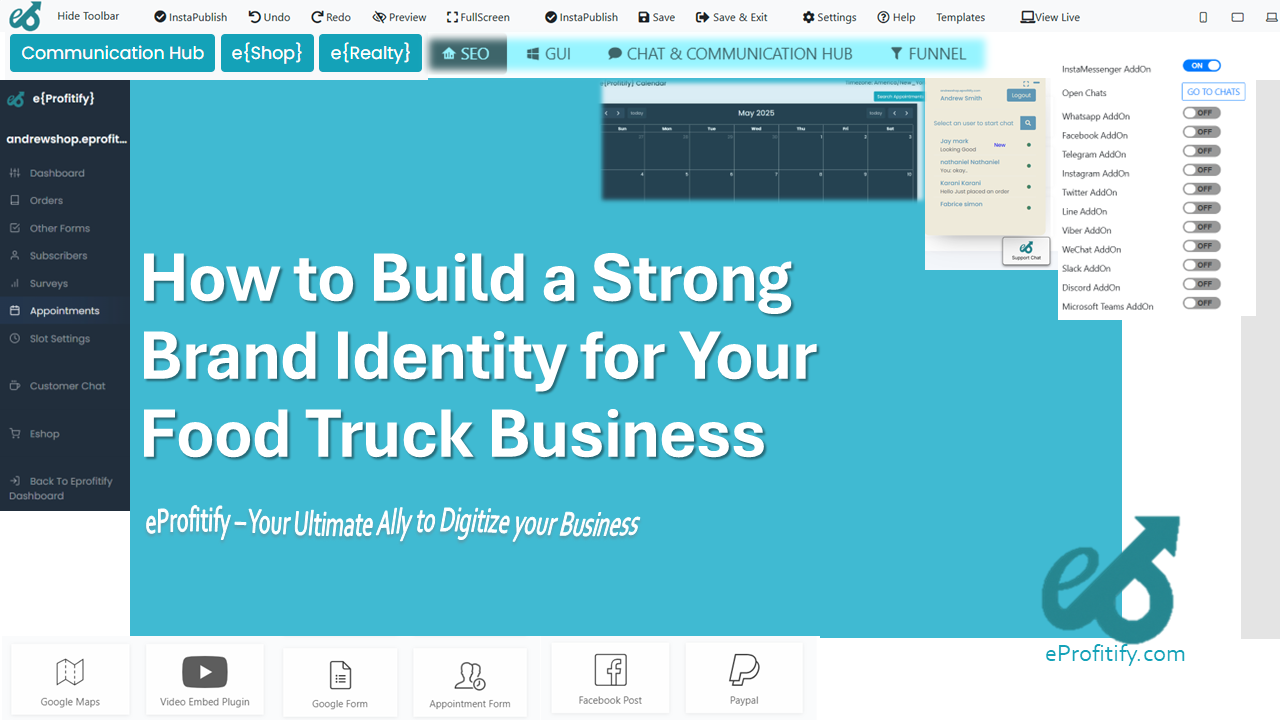 How to Build a Strong Brand Identity for Your Food Truck Business
